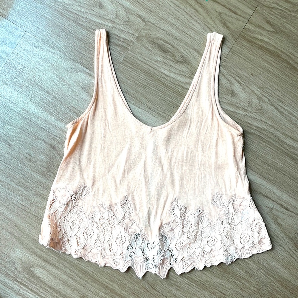 Adorable peach tank